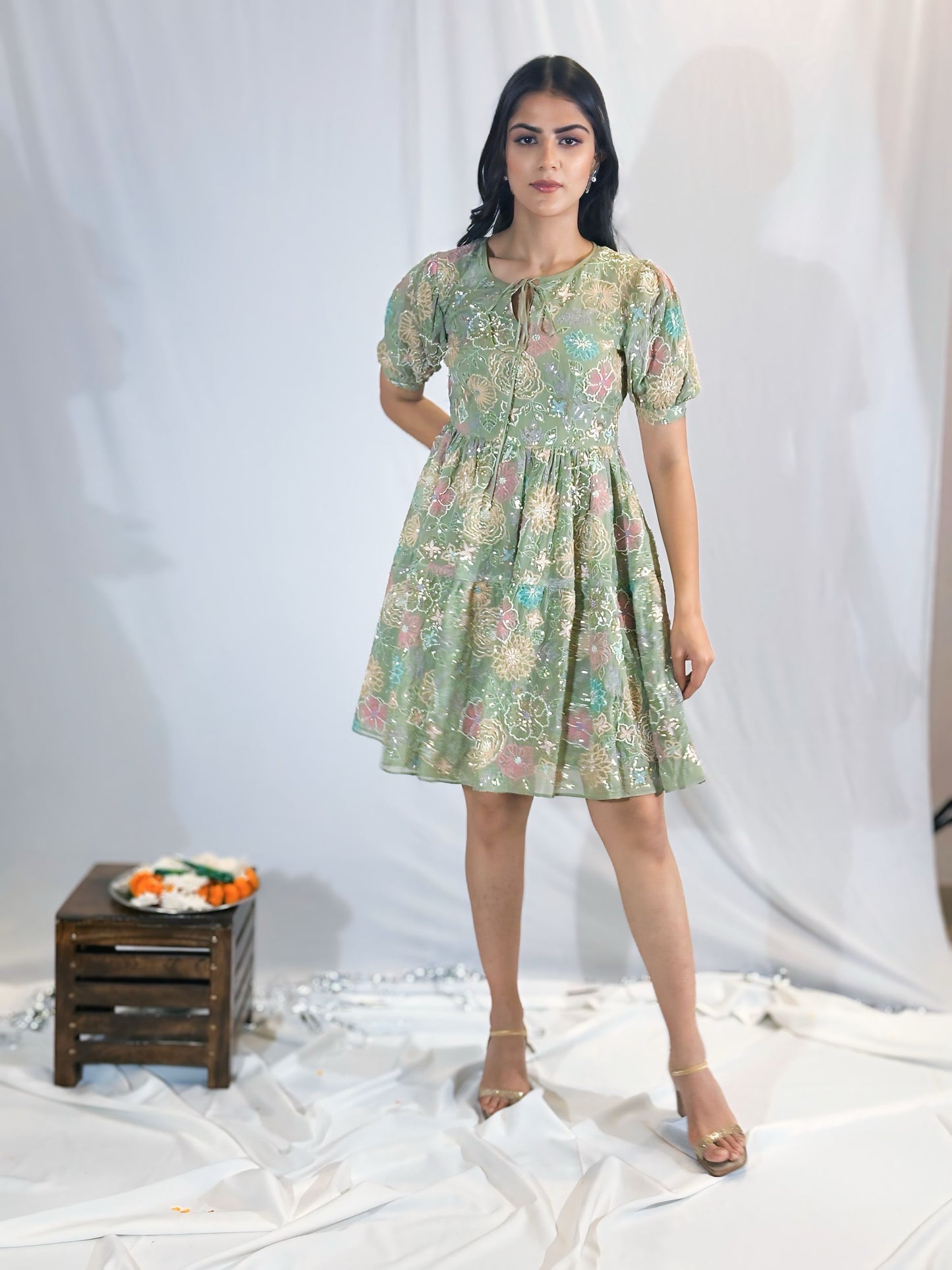 Gulbagh Tier Dress