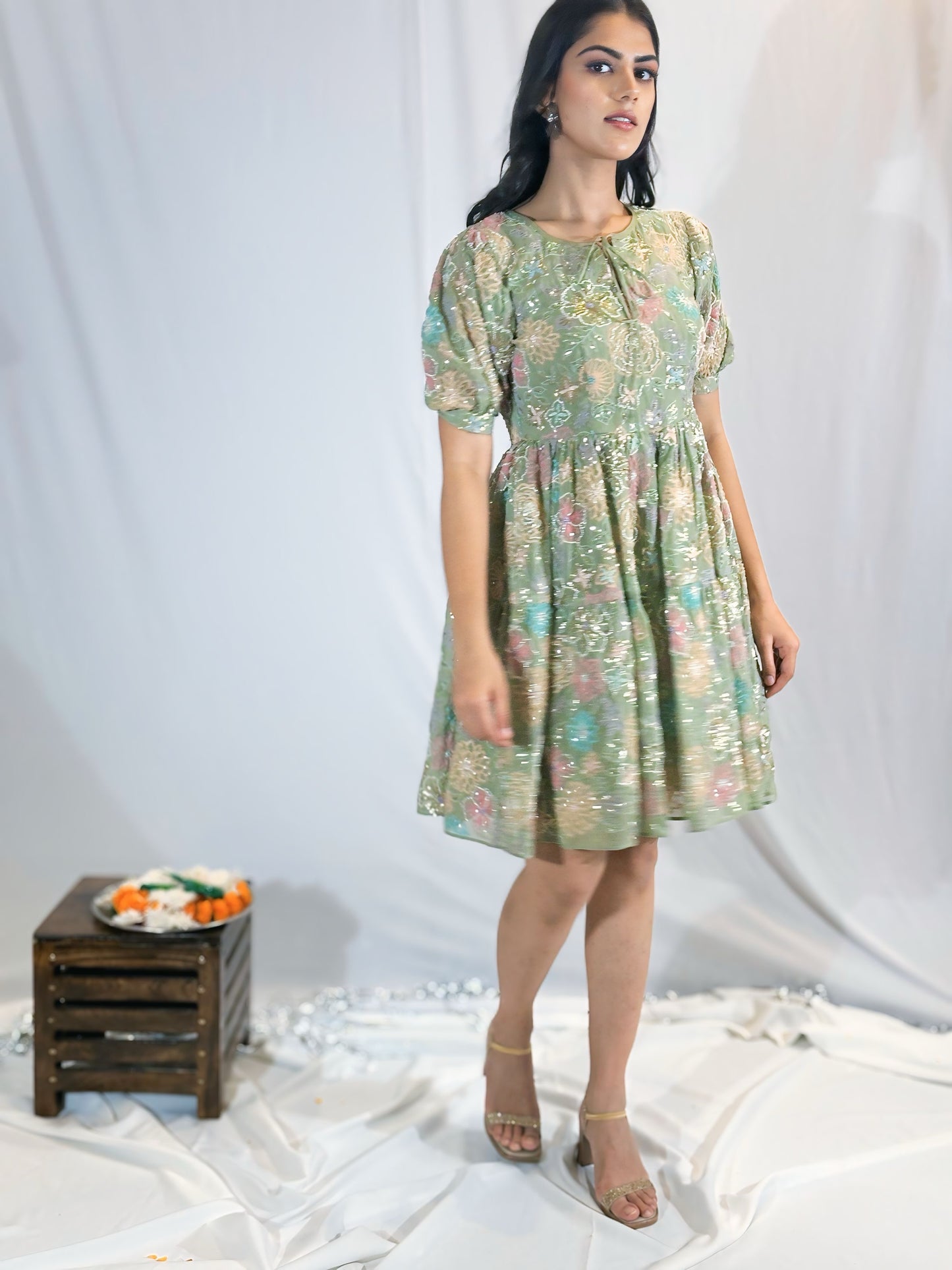 Gulbagh Tier Dress