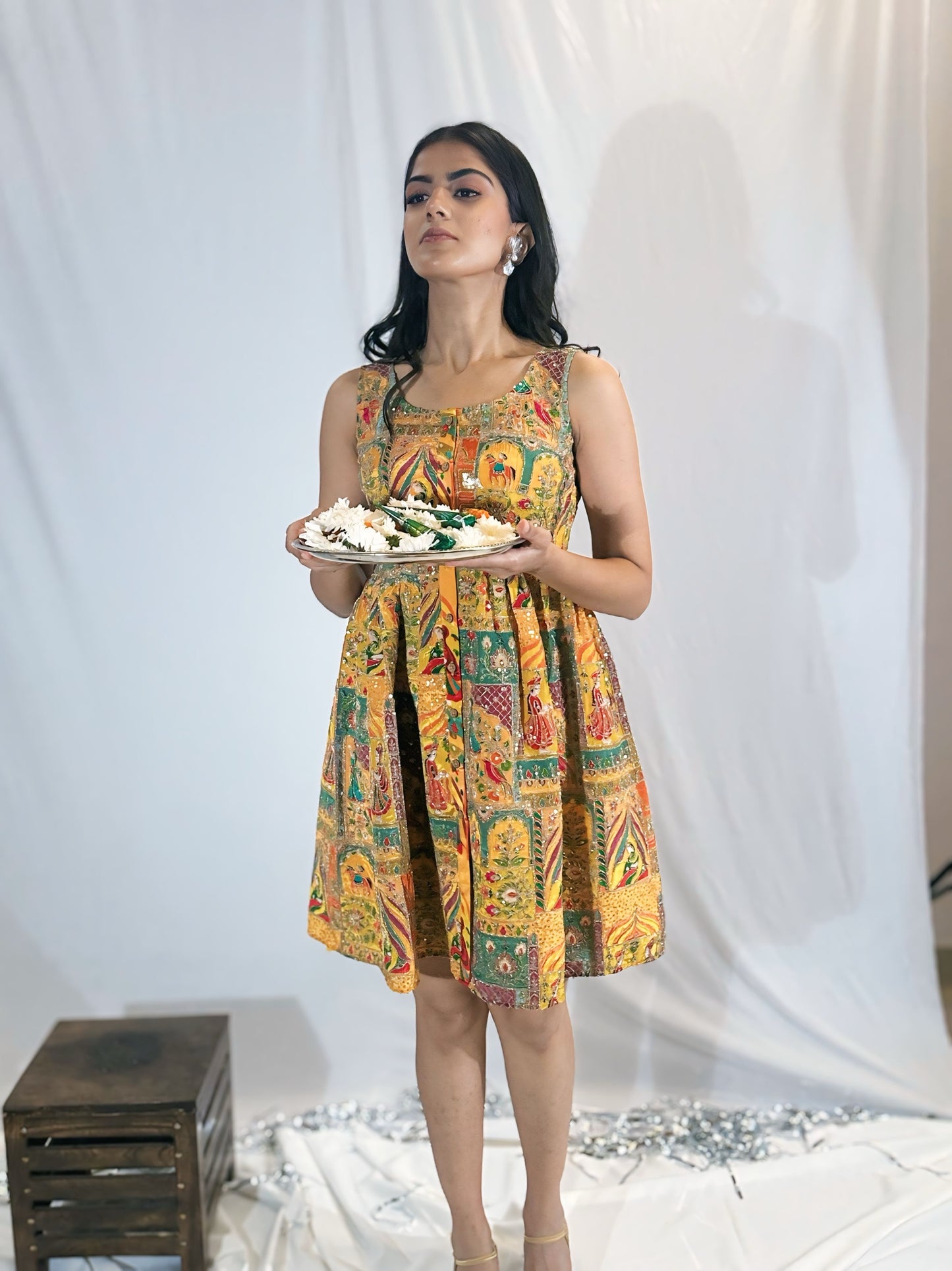 Mini Madhubani Dress
