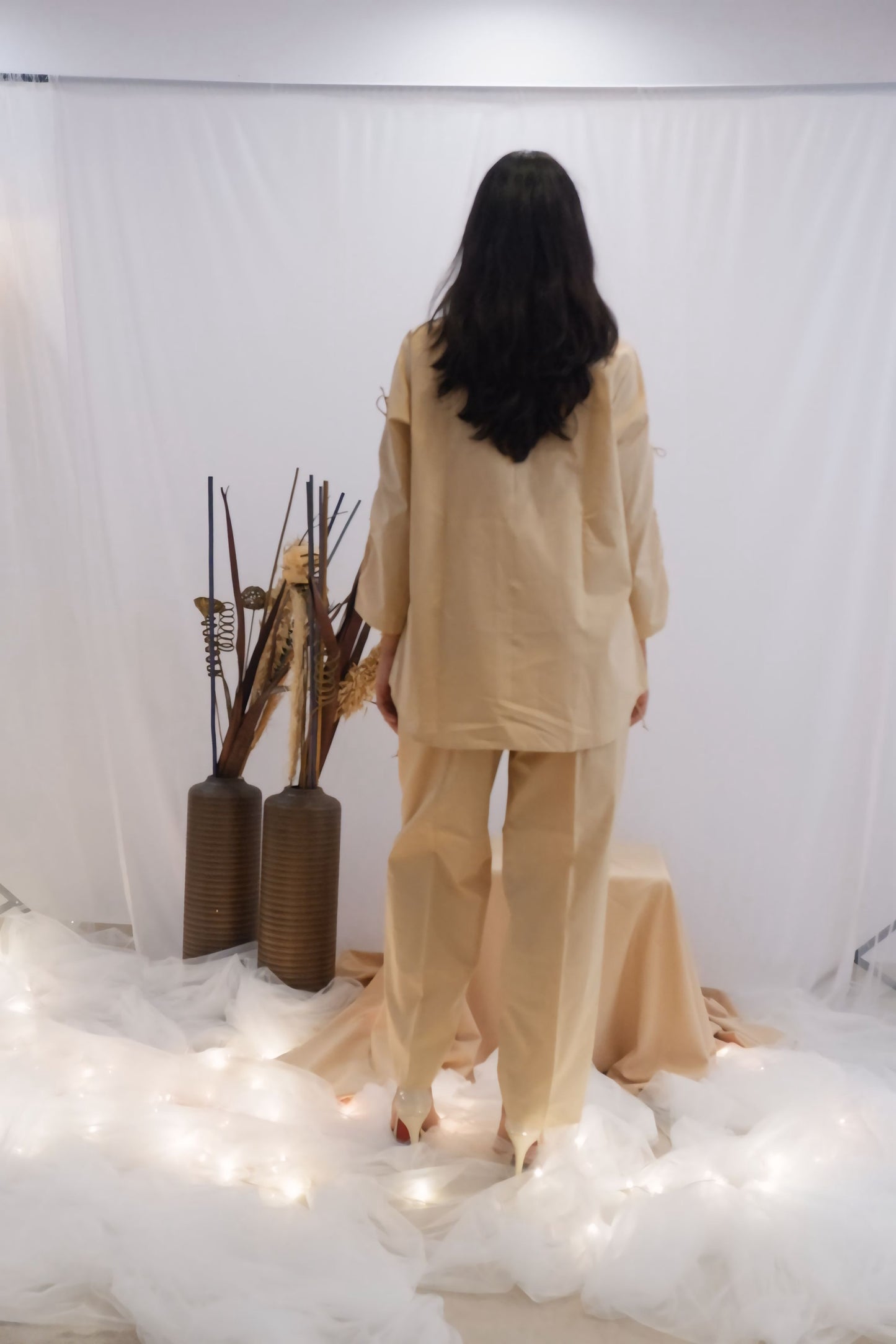 Beige Utility Co-Ord Set