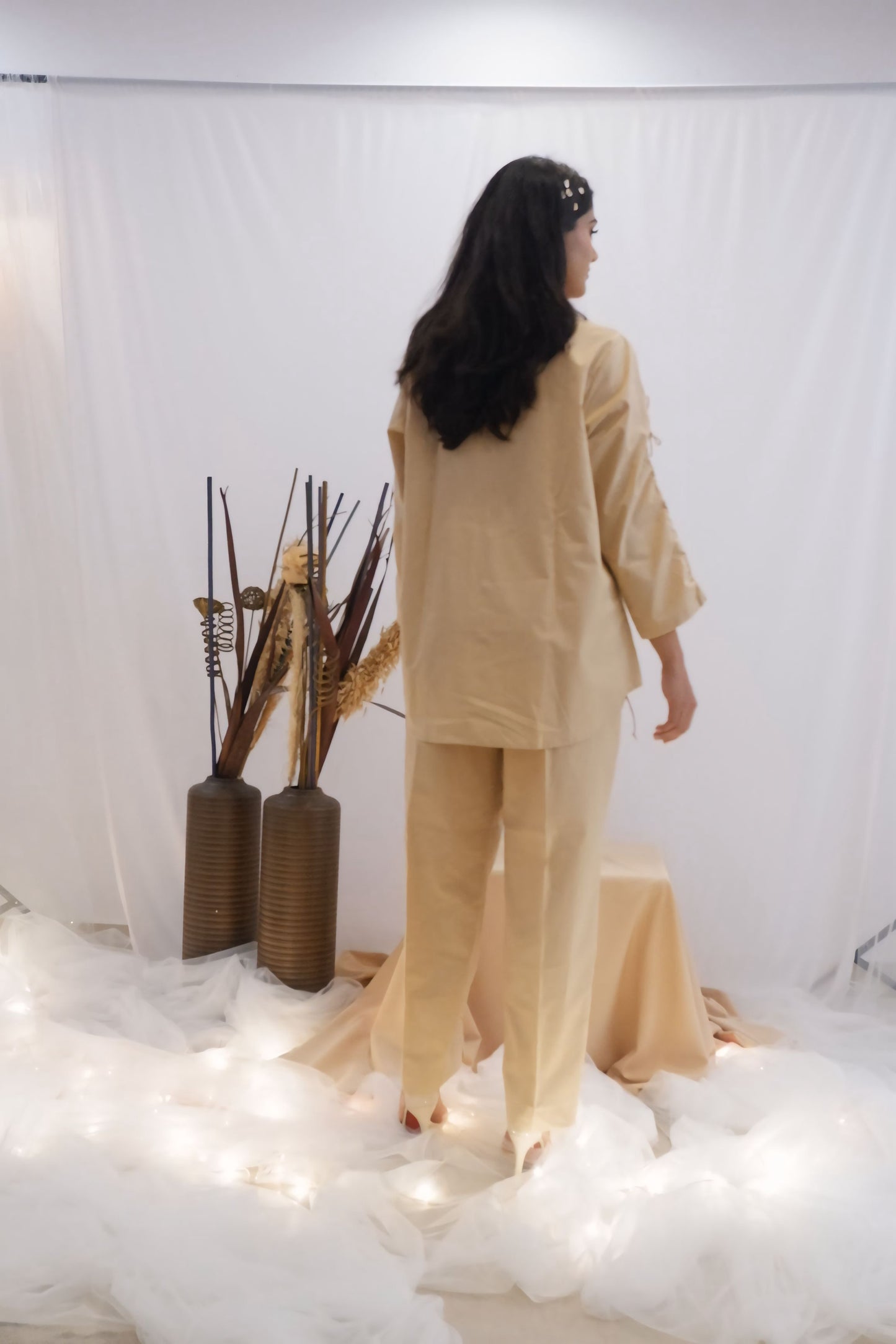 Beige Utility Co-Ord Set