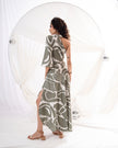 Olive Mirage Dress (Ready to Ship)