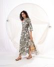 Olive Mirage Dress (Ready to Ship)