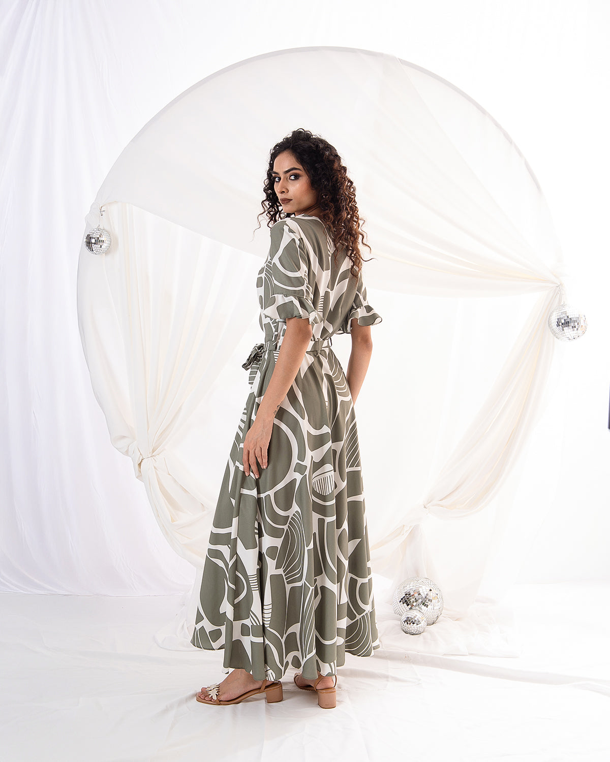 Olive Reverie Dress (Ready to Ship)