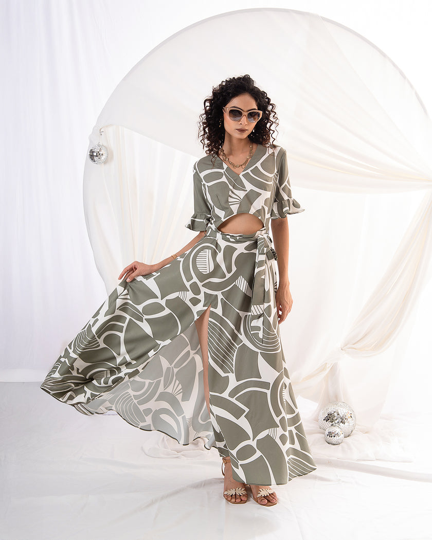 Olive Reverie Dress (Ready to Ship)