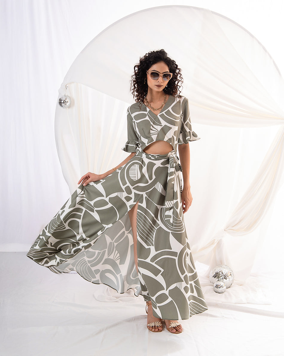 Olive Reverie Dress (Ready to Ship)