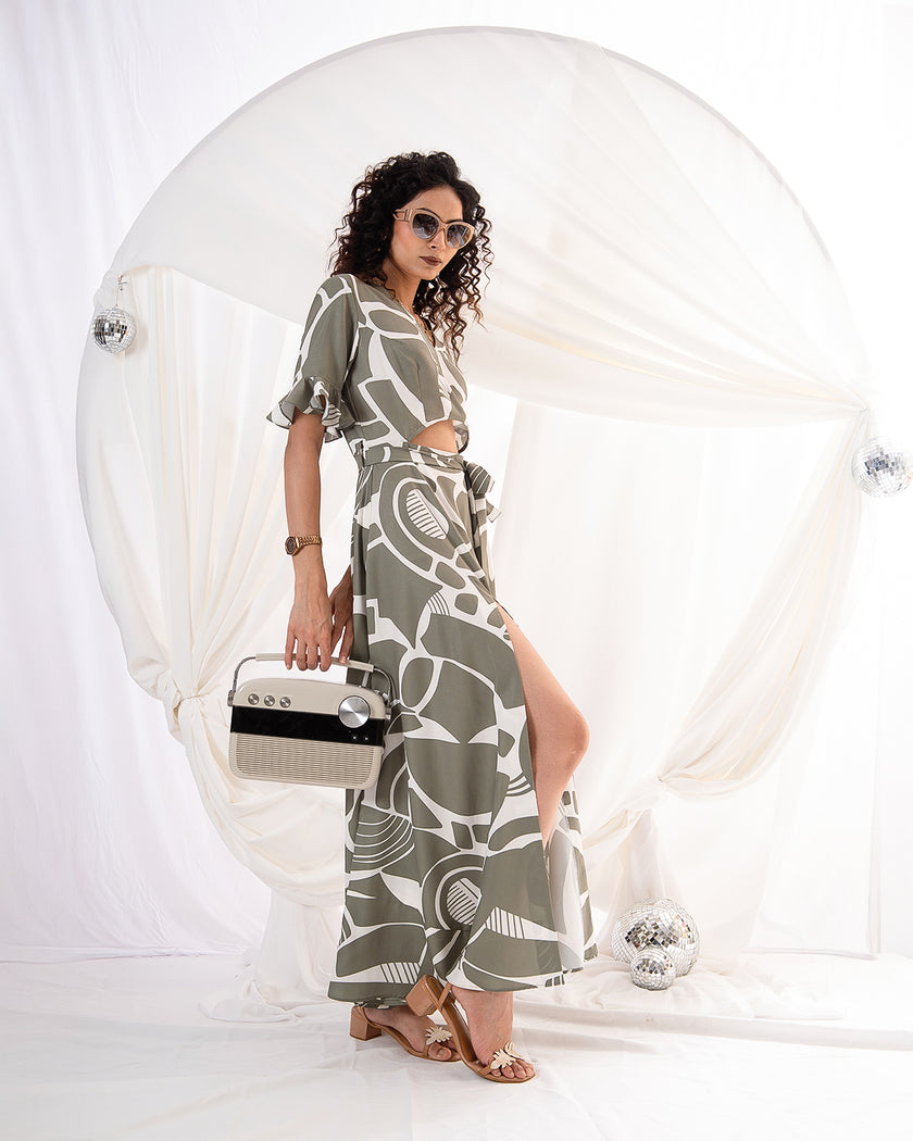 Olive Reverie Dress (Ready to Ship)