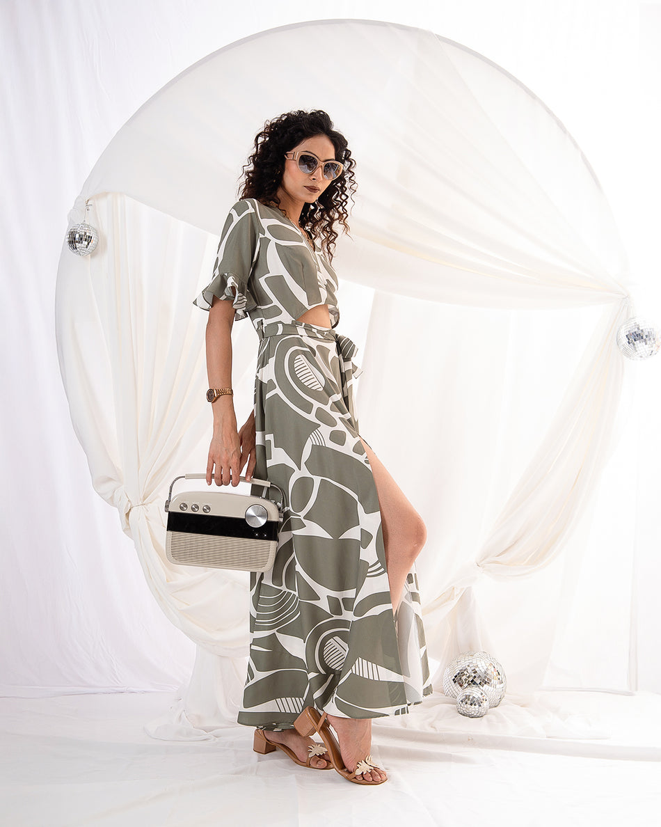 Olive Reverie Dress (Ready to Ship)