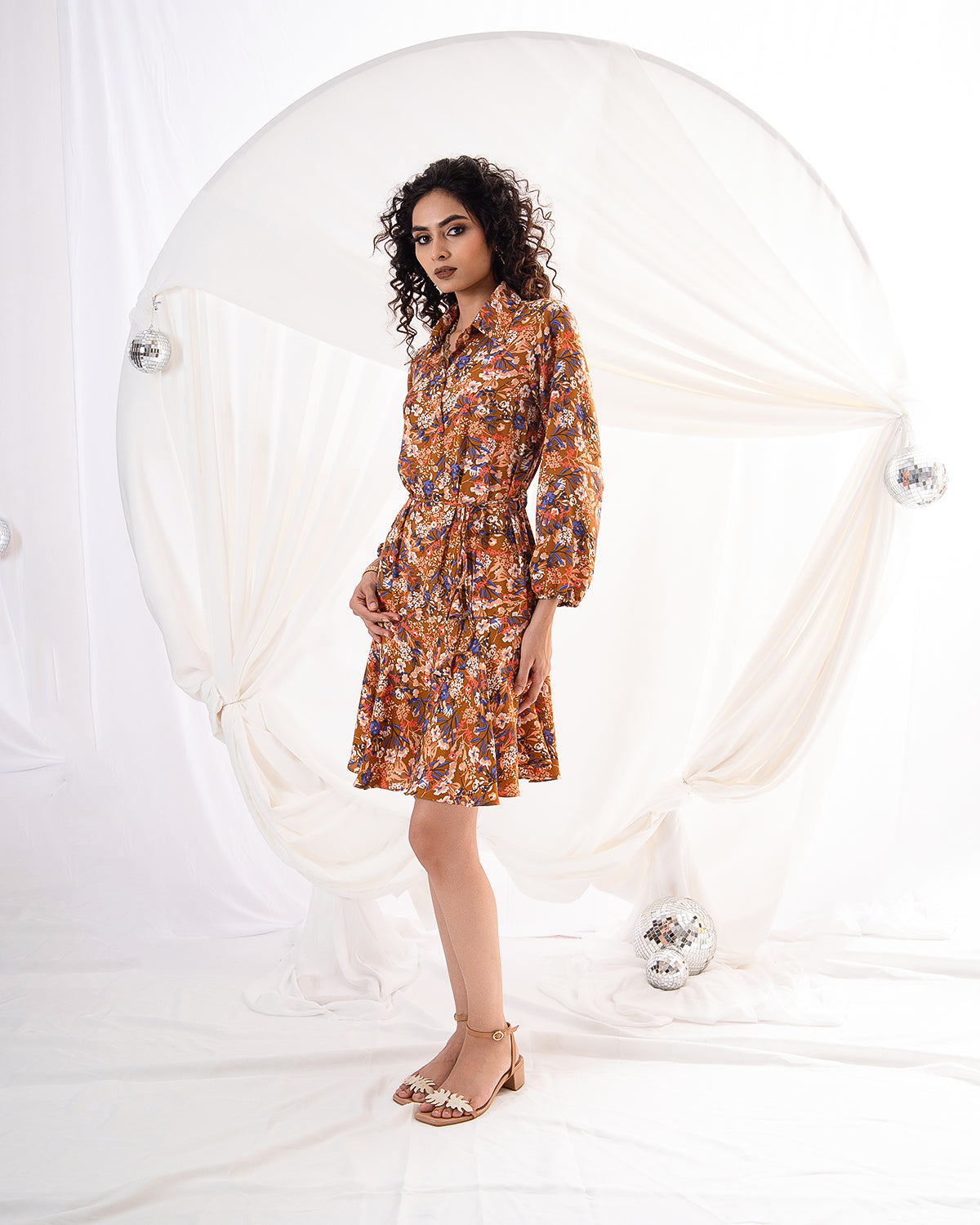 Autumn Petal Dress (Made to Order)