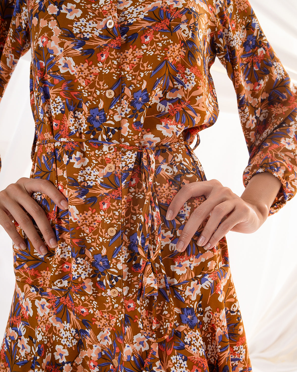 Autumn Petal Dress (Made to Order)