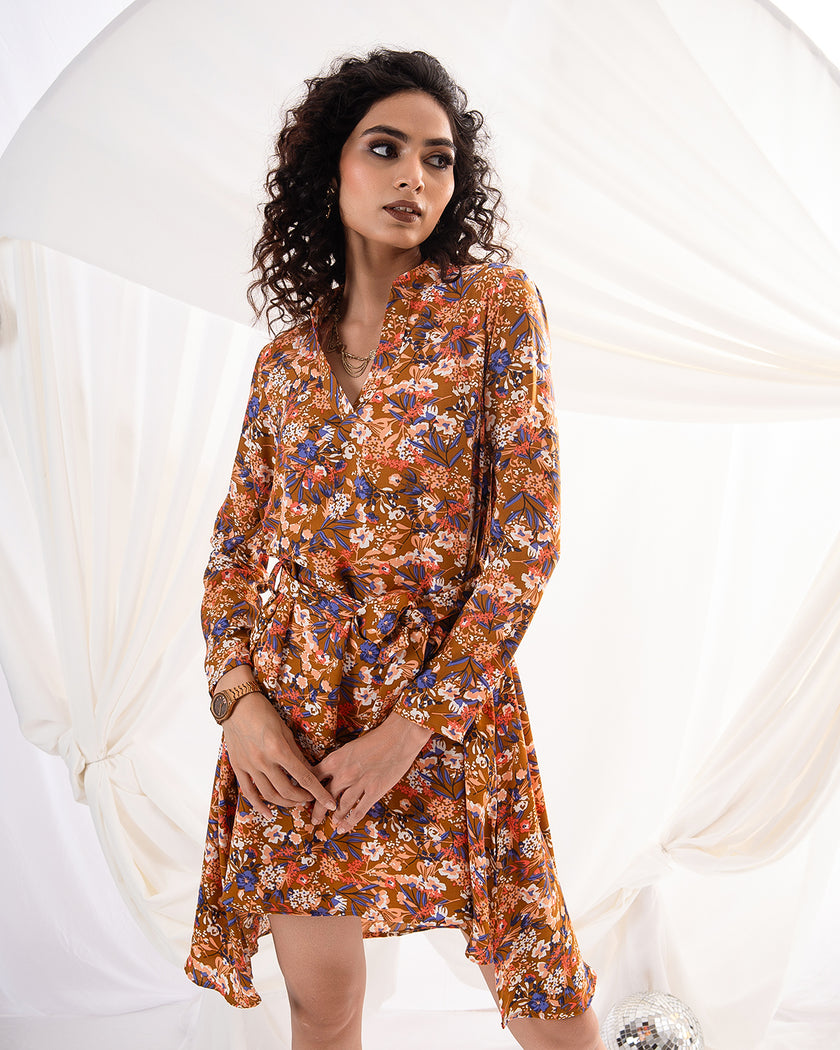 Autumn Whispers Dress (Made to Order)