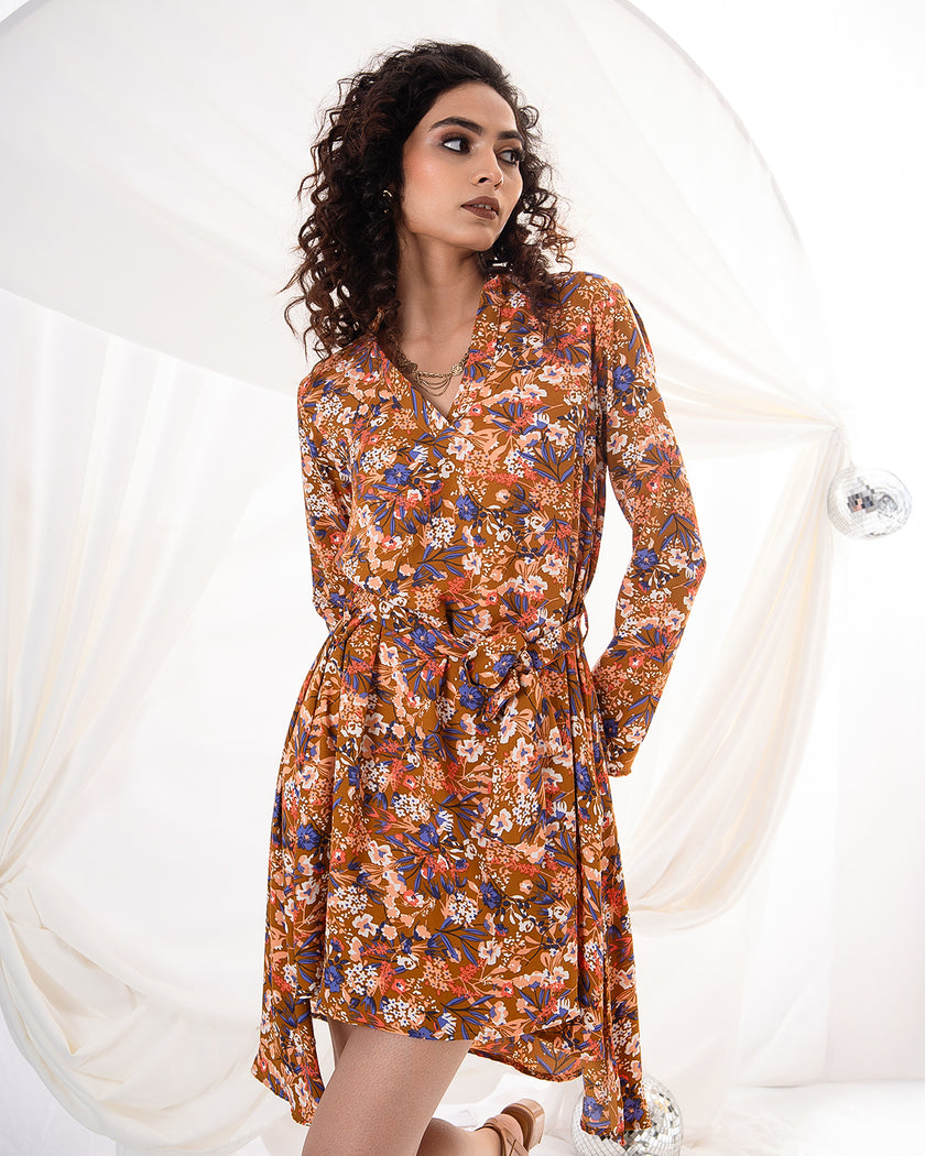 Autumn Whispers Dress (Made to Order)