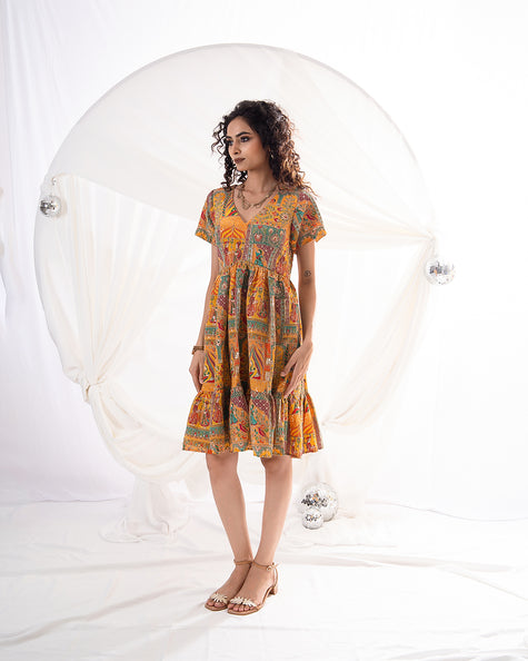 Amber Bloom Dress (Ready to Ship)