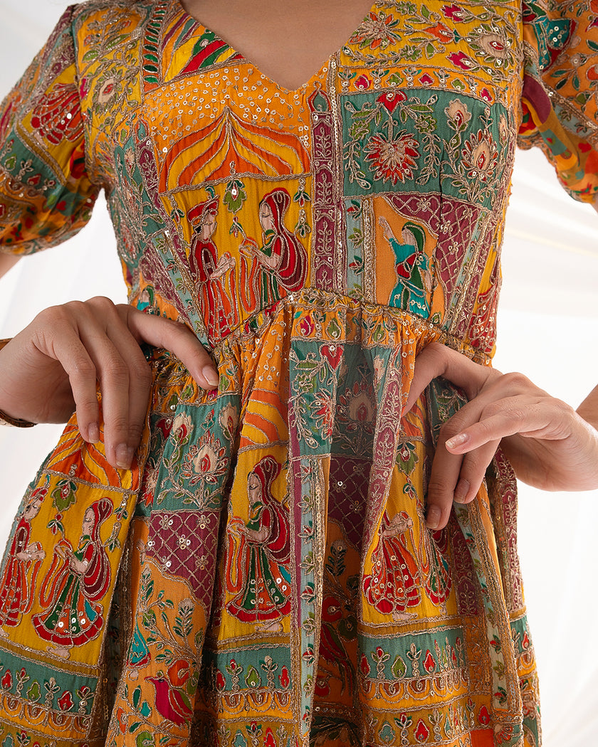 Amber Bloom Dress (Ready to Ship)