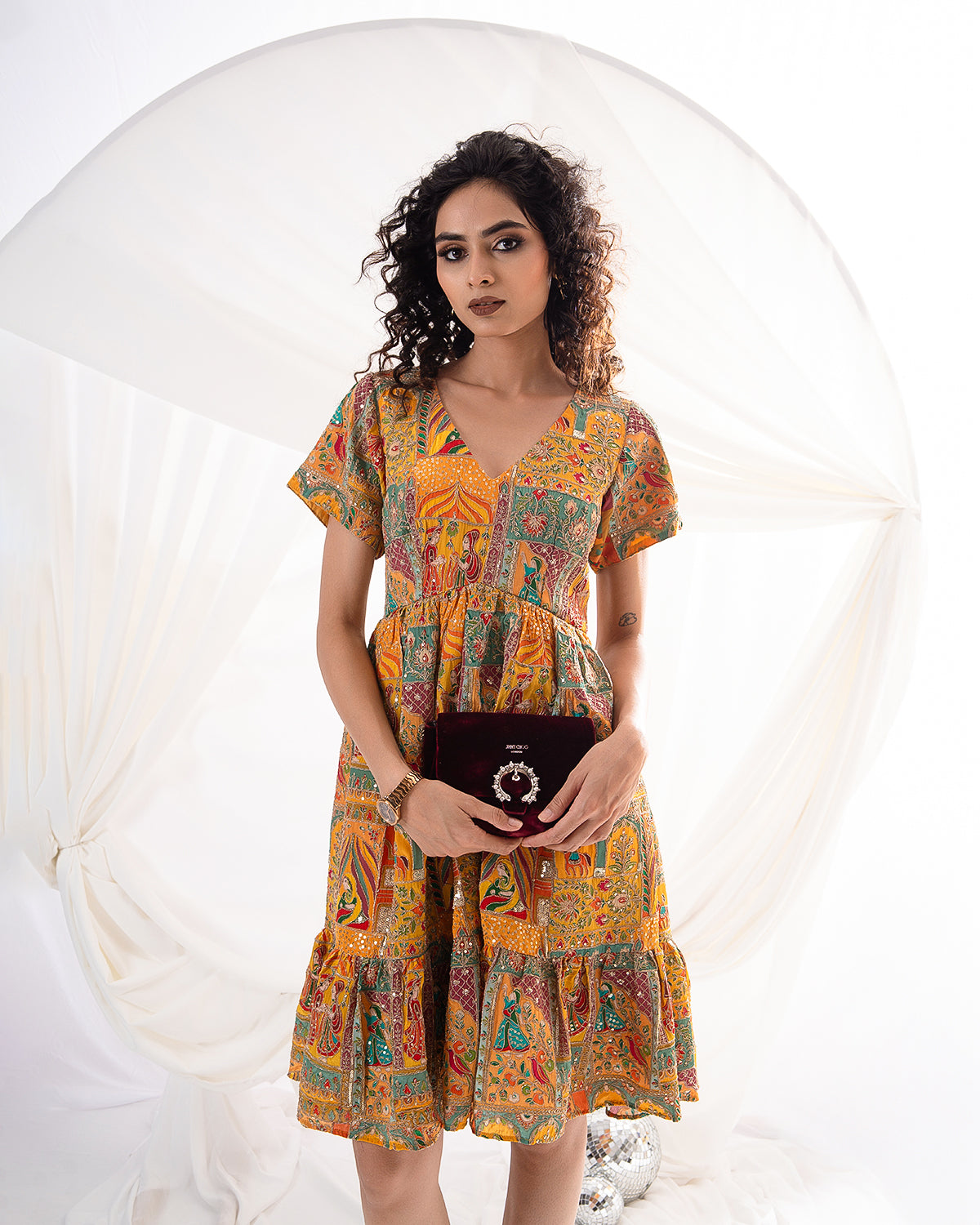 Amber Bloom Dress (Ready to Ship)