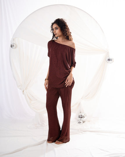 Ember Shimmer Co-ord Set (Made to Order)