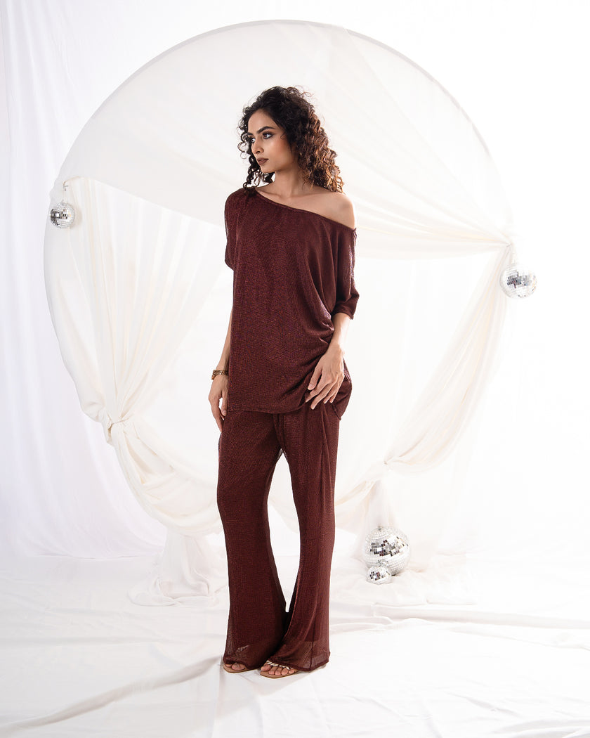 Ember Shimmer Co-ord Set (Made to Order)