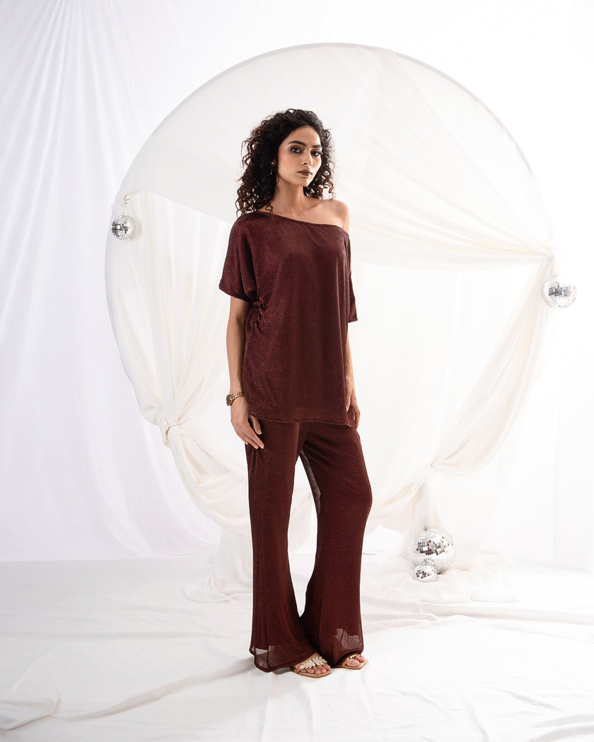 Ember Shimmer Co-ord Set (Made to Order)