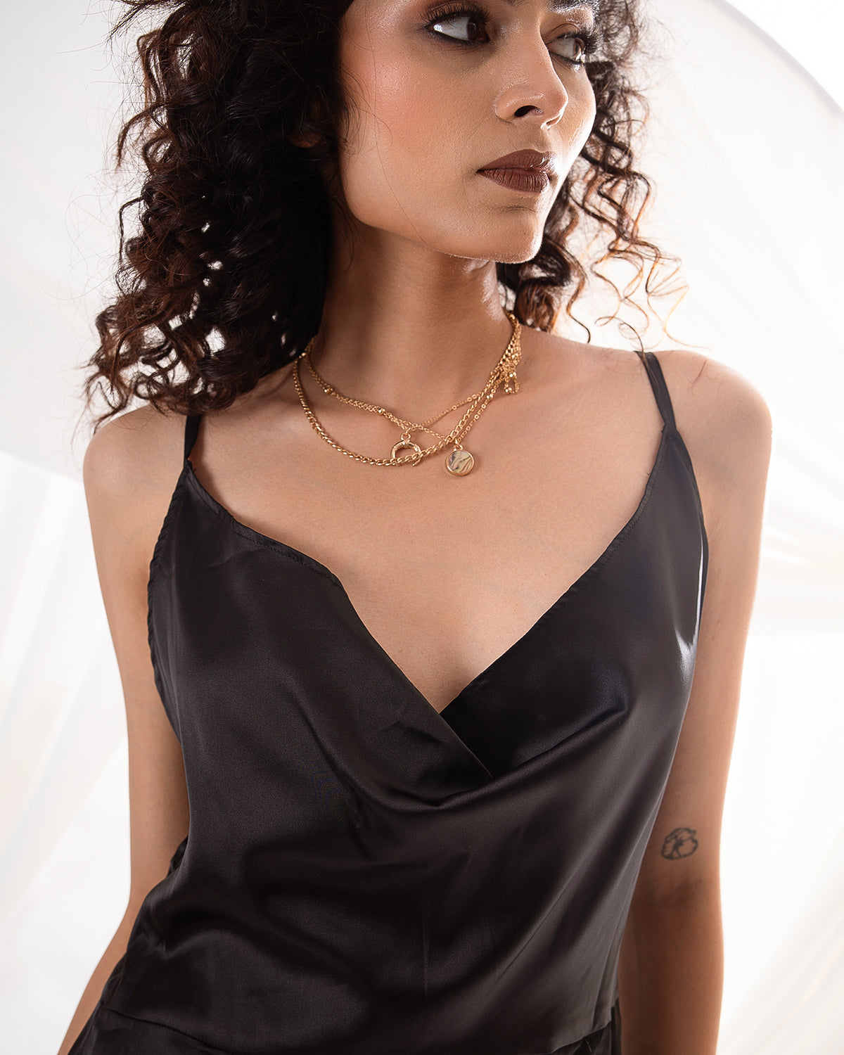 Noir Muse Slip Dress (Made to Order)