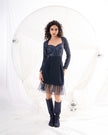 Midnight Soirée Dress (Ready to Ship)