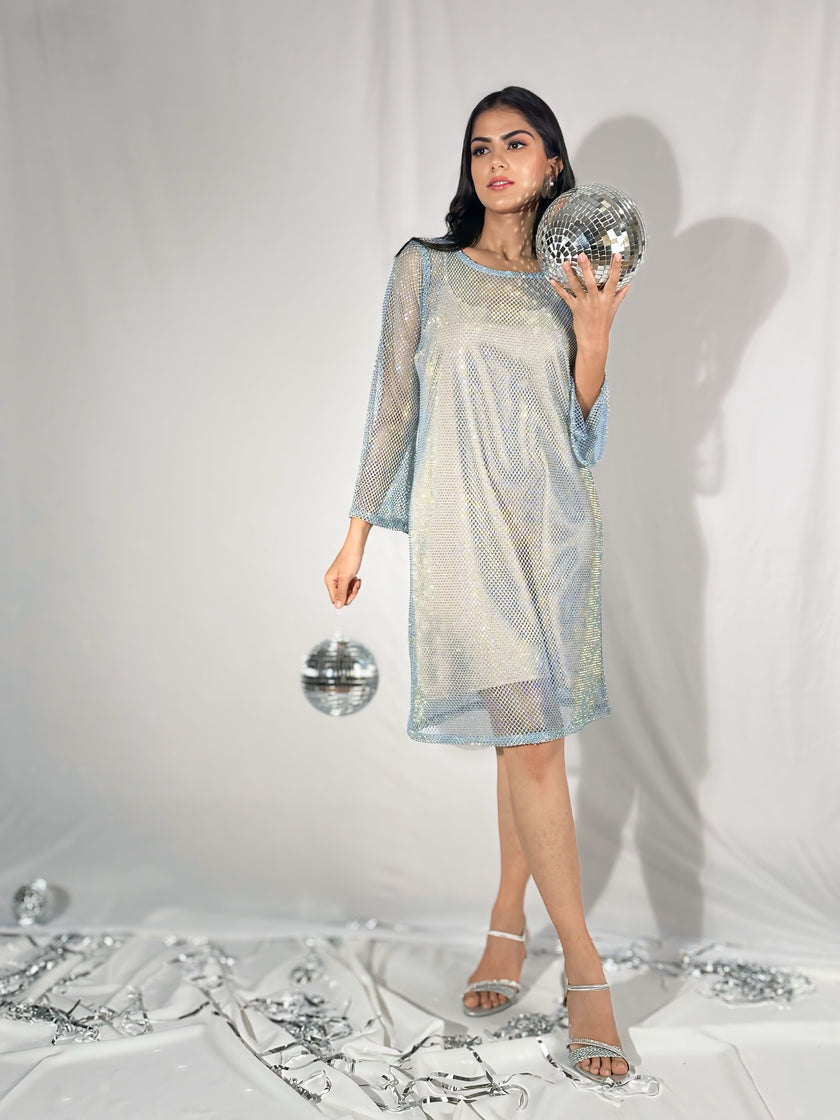 Moonbeam Mesh Dress (Made to Order)