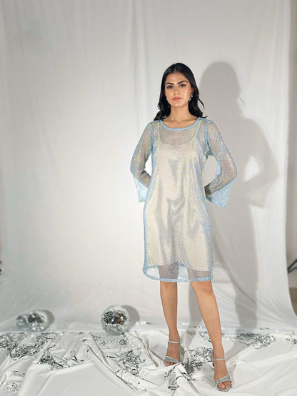 Moonbeam Mesh Dress