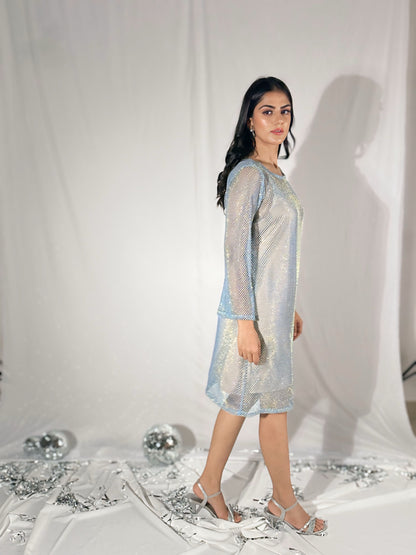 Moonbeam Mesh Dress