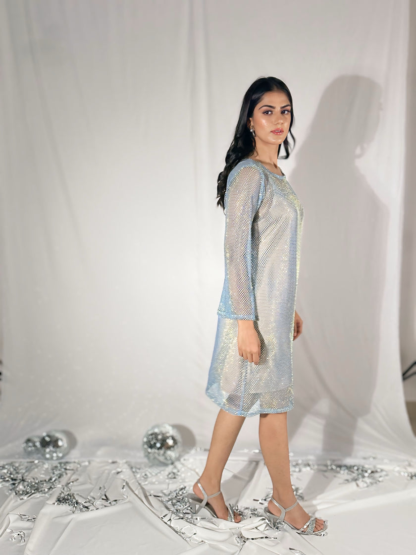Moonbeam Mesh Dress (Made to Order)