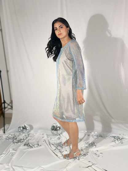 Moonbeam Mesh Dress