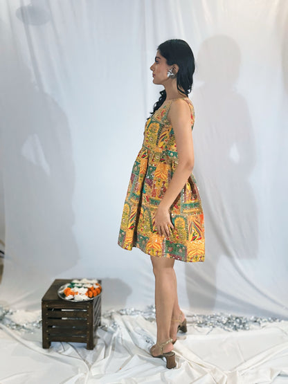 Mini Madhubani Dress