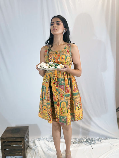Mini Madhubani Dress