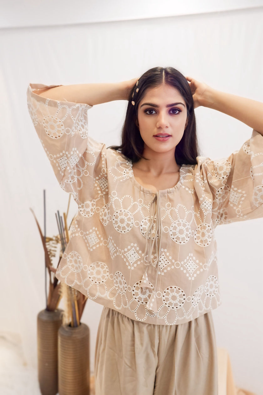 Freo Boho Beige Co-Ord Set