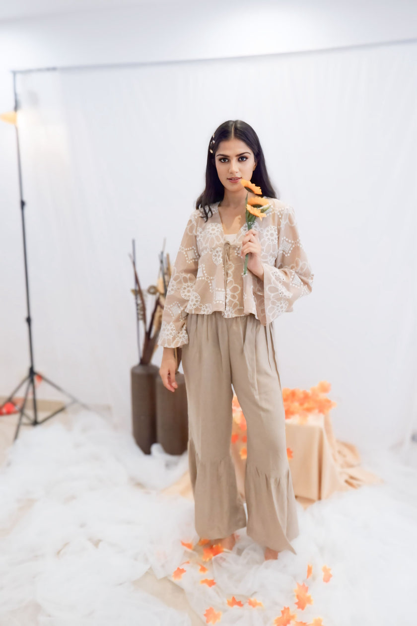 Freo Boho Beige Co-Ord Set