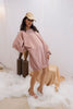 Dusty Rose Sporty-Chic Bubble Dress (Ready to Ship)
