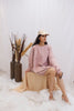 Dusty Rose Sporty-Chic Bubble Dress (Ready to Ship)