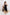 Blush & Black Asymmetric One-Shoulder Dress (Ready to Ship)