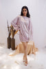 Iridescent Lilac Bubble Dress (Ready to Ship)