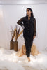 Sheer Sleeve Black Co-Ord Set (Ready to Ship)