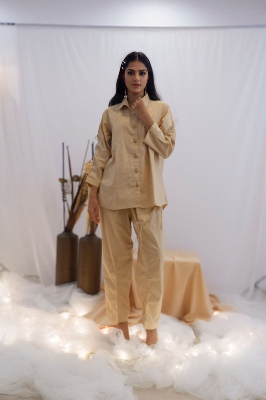 Beige Utility Co-Ord Set