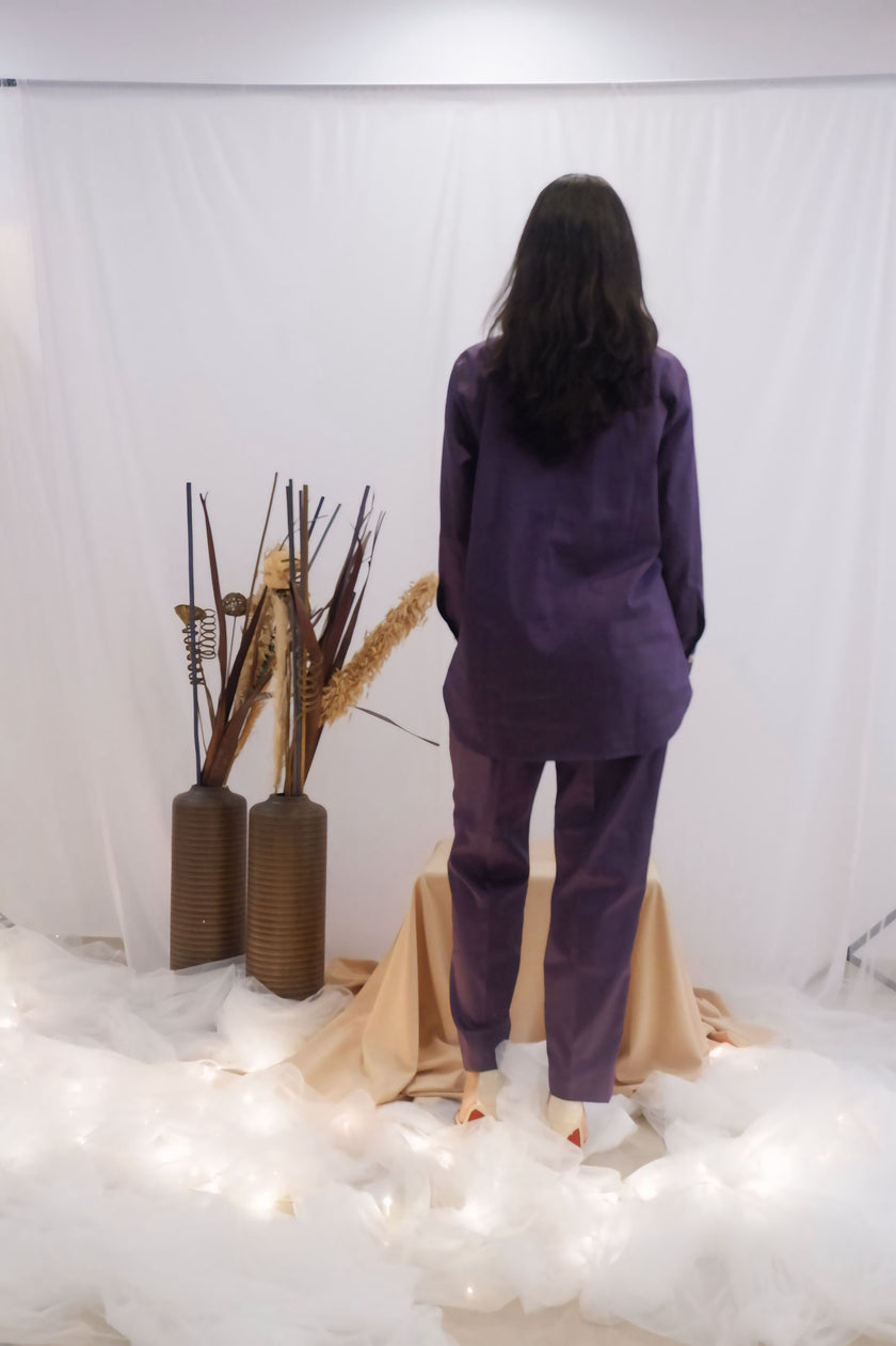 Floral Embroidered Co-Ord Set (Ready to Ship)