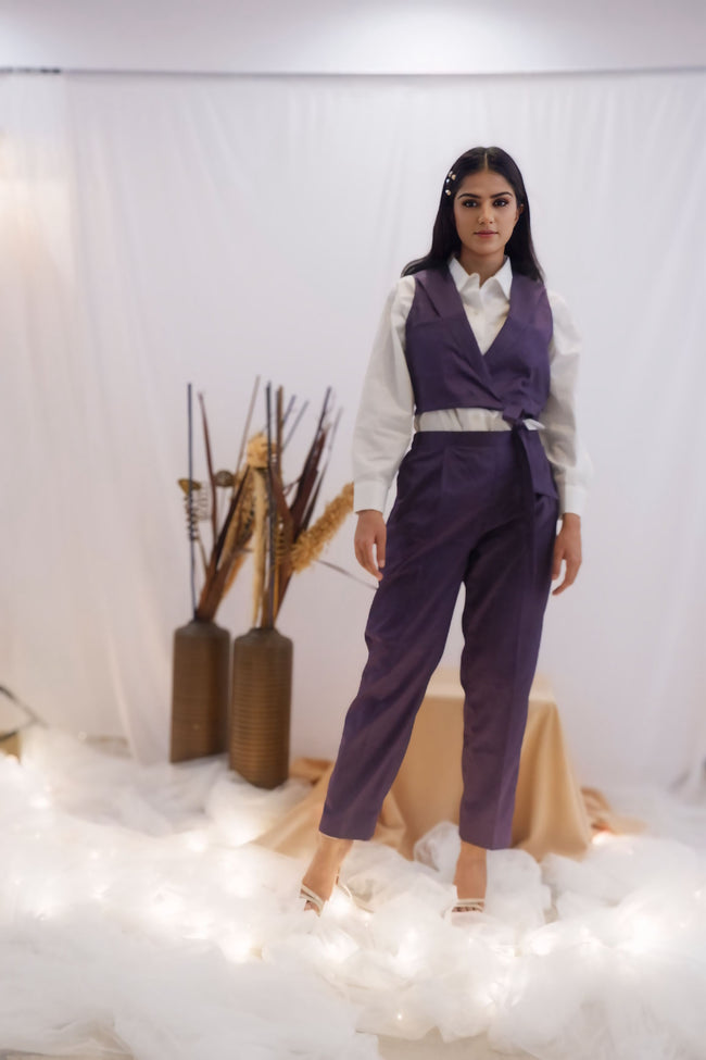Purple Power Co-Ord Set (Made to Order)