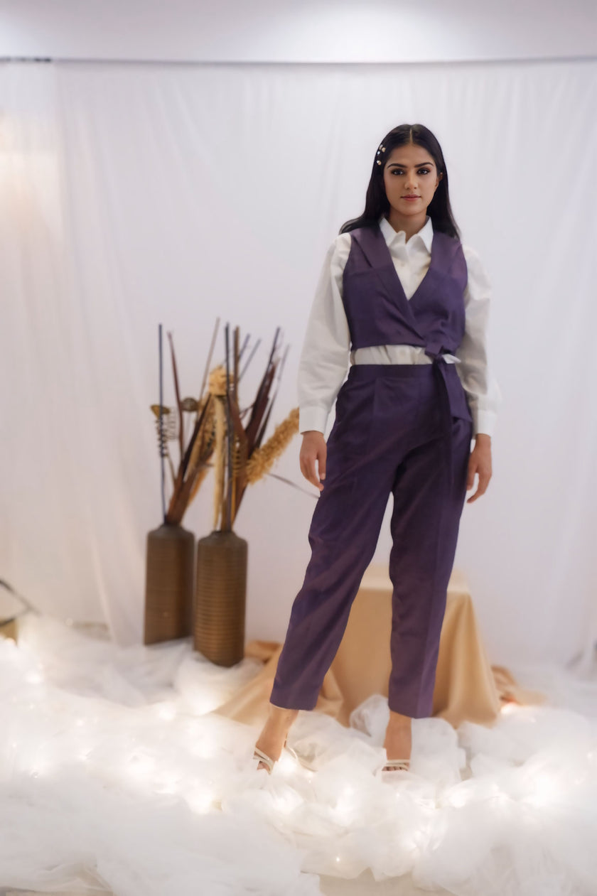 Purple Power Co-Ord Set (Ready to Ship)