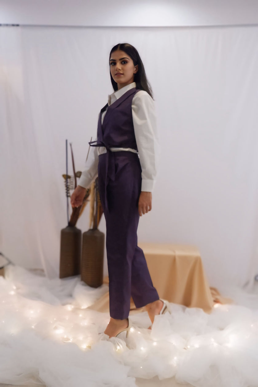 Purple Power Co-Ord Set (Ready to Ship)