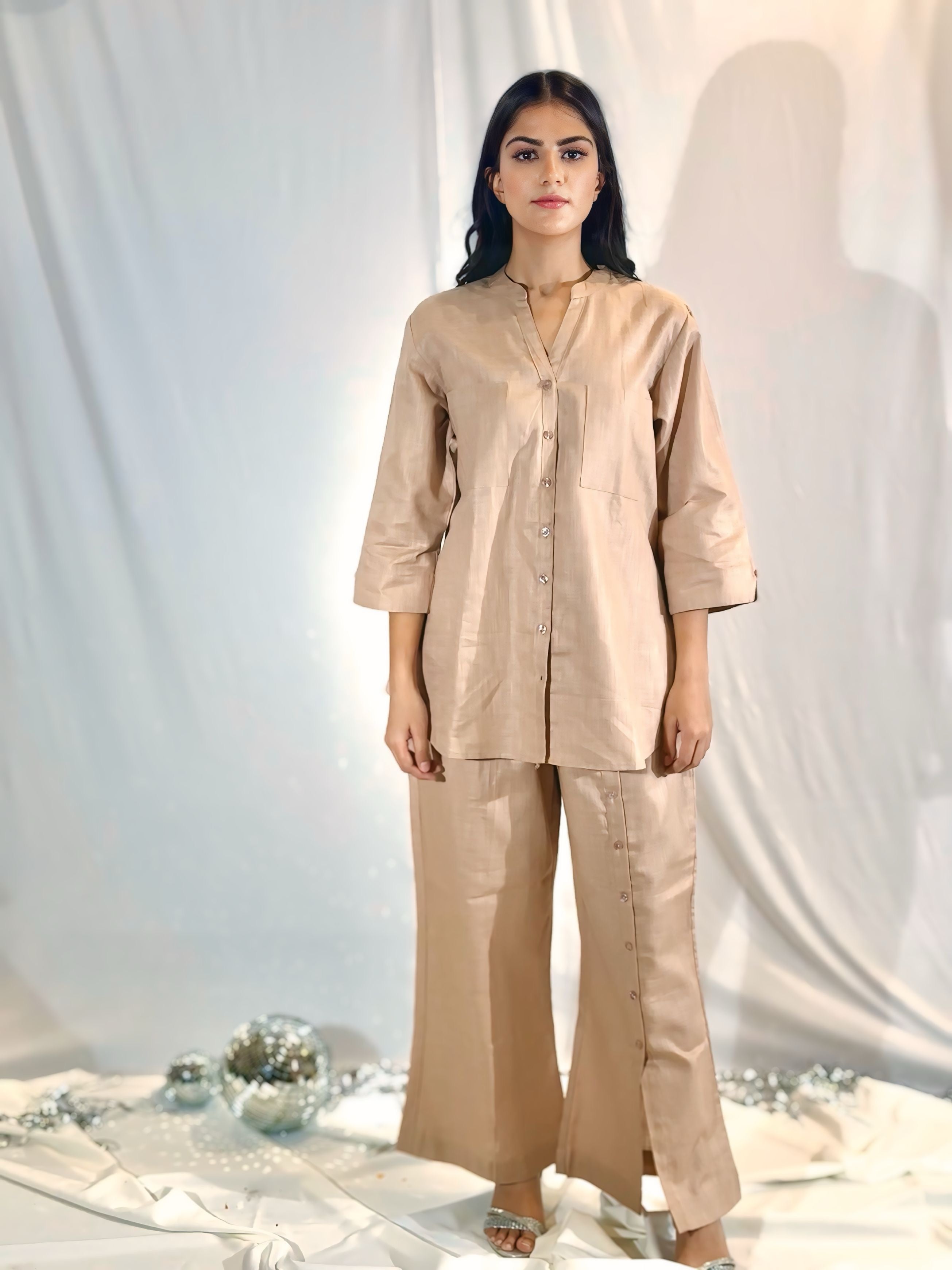Sandy Serenity Co Ord Set (Ready To Ship)